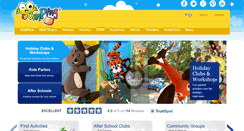 Desktop Screenshot of jumpingclay.co.uk